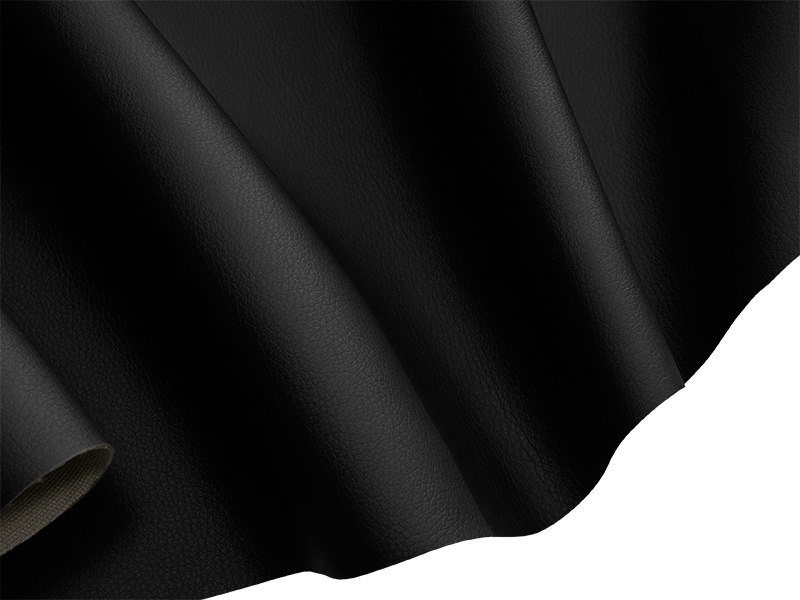 KUNSTLEDER SOFT  11  SCHWARZ 140 CM 1 LM