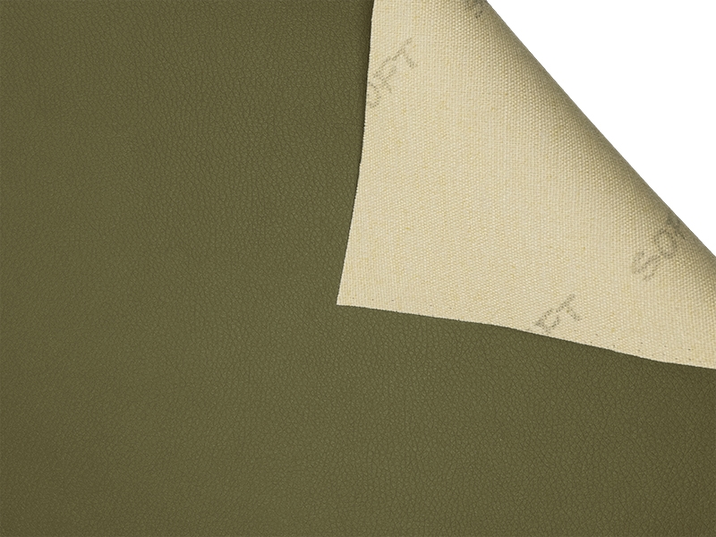 KUNSTLEDER  SOFT  07  OLIVGRÜN 140 CM 1 LM
