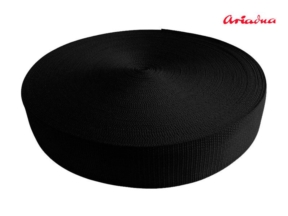 Polypropylen-Trägerband 70 mm / 1,3 mm schwarz (580)