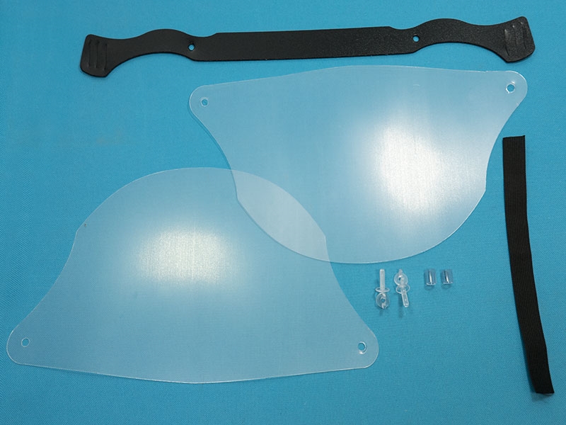 FACE SHIELD, WHITE