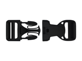 Klamra plastikowa 25x76 mm Jagna czarna