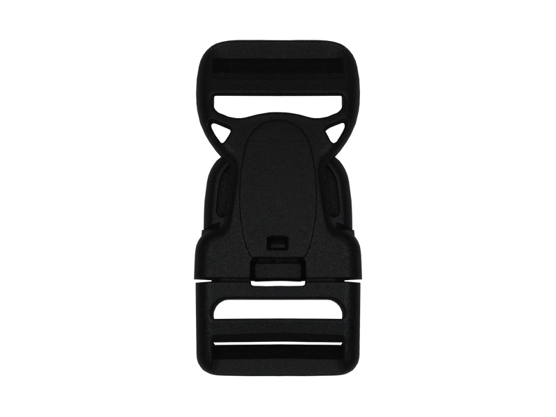 Plastic buckle 32 mm jagna black 25 pcs