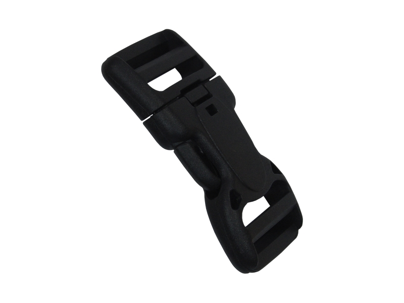 Plastic buckle 32 mm jagna black 25 pcs