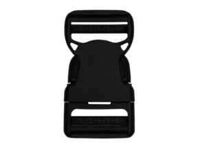 Klamra plastikowa 38x89 mm Jagna czarna
