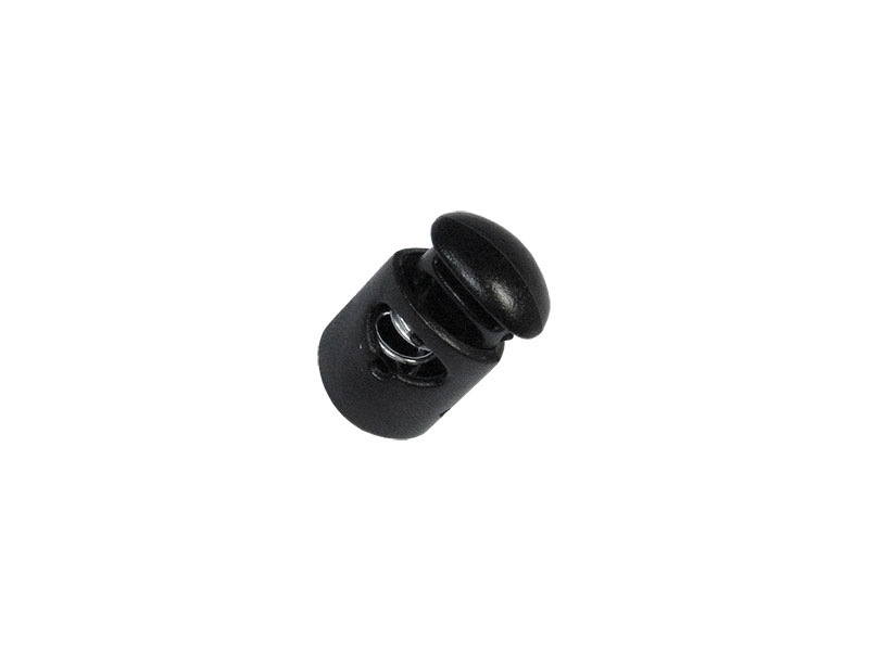 Stopper aus kunststoff 4/5 mm (305-3039) einzeln  kornel schwarz 500 st.