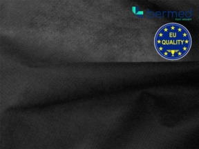 Włóknina techniczna polipropylenowa  30 g/m2 czarna jakość EU 500 mb