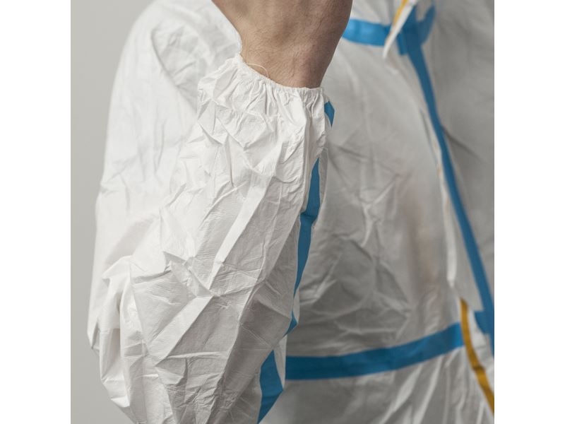 COVERALL,  WHITE - XXL (cat.III 3/4)