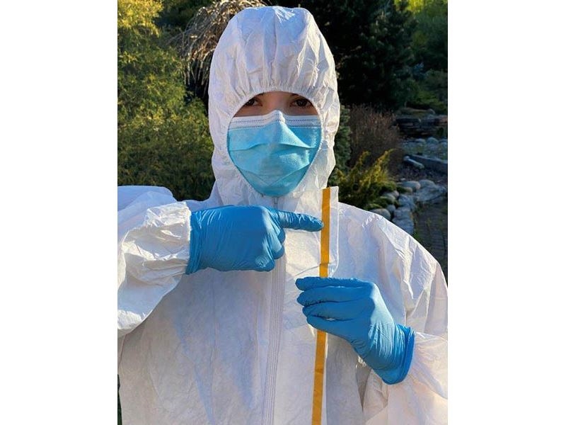 COVERALL,  WHITE - M (cat.III 5/6)
