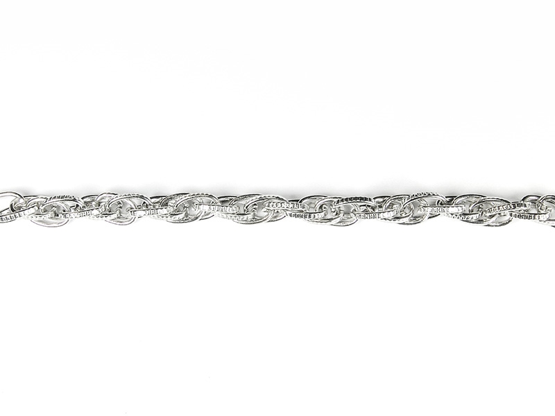 Łańcuszek metalowy 2095 nikiel