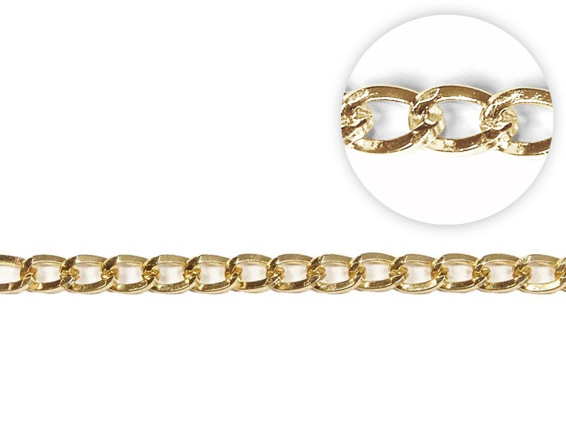 Metal chain 2110 light gold