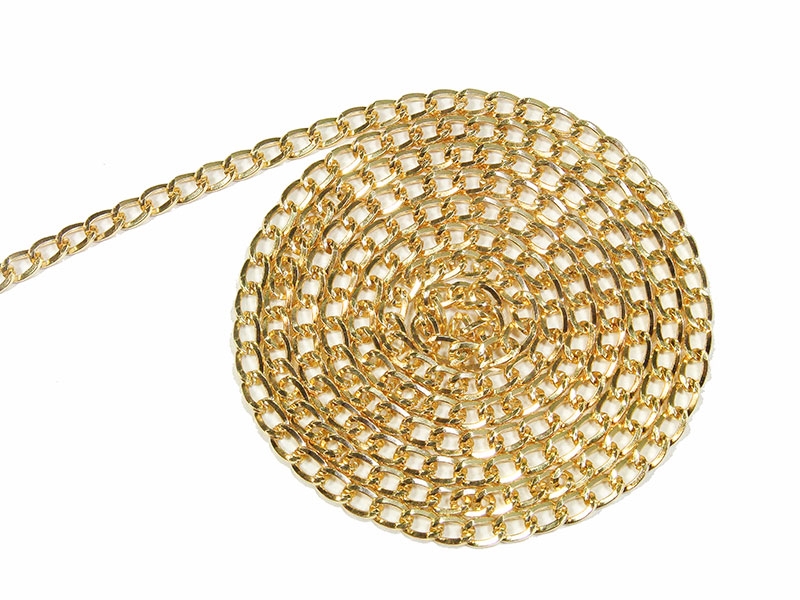 Metal chain 2110 light gold