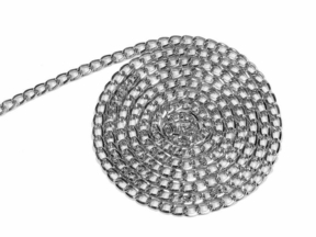 Łańcuszek do torebki metalowy nikiel (2110)