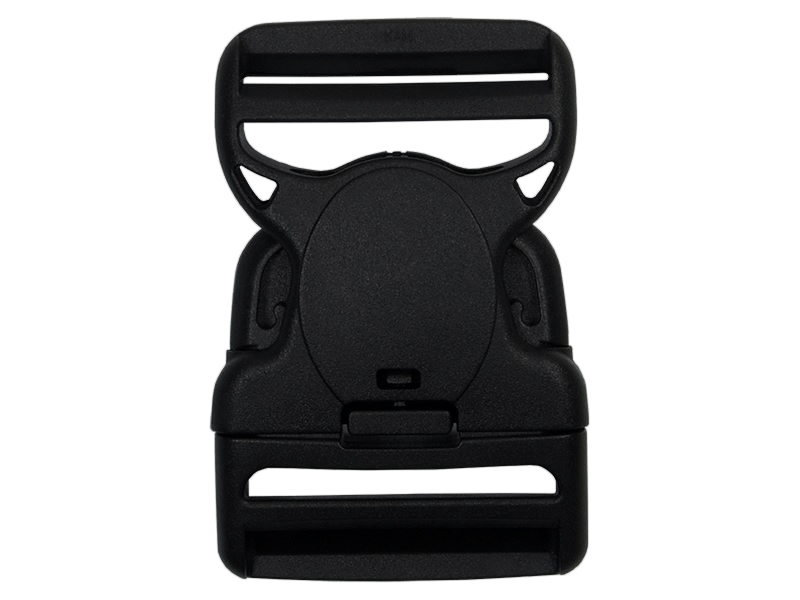 Plastic buckle 50 mm jagna black 25 pcs