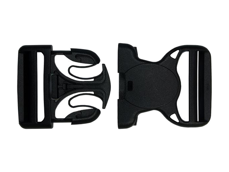 Plastic buckle 50 mm jagna black 25 pcs