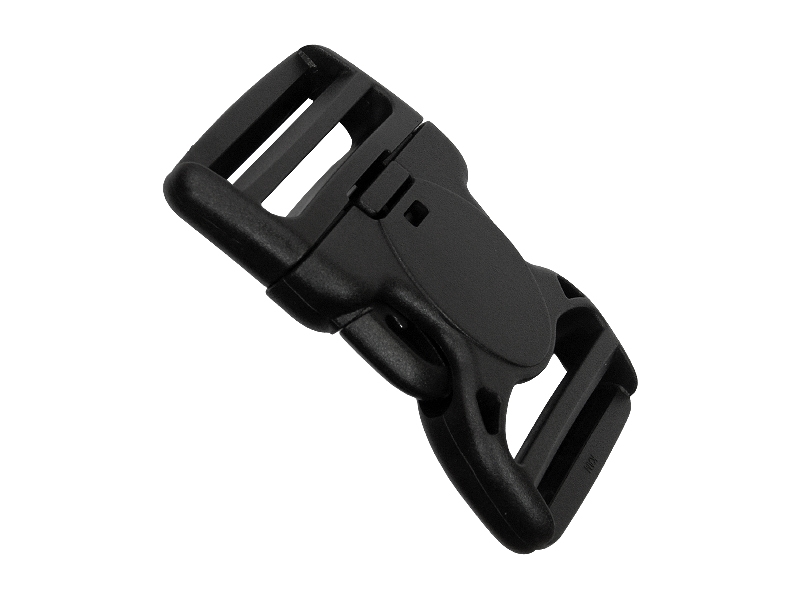Plastic buckle 50 mm jagna black 25 pcs
