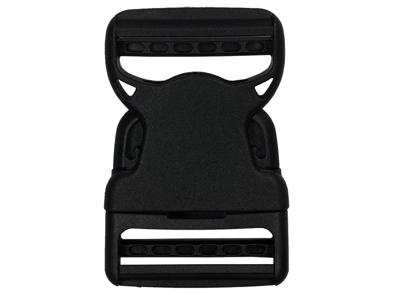 Plastic buckle 50 mm jagna black 25 pcs