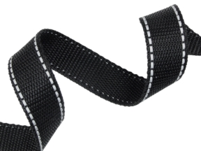 Polypropylene reflective tape 25 mm / 1.3 mm black (580)