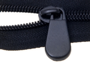 Suwak do taśmy suwakowej spiralnej 8 non lock (294-0007) czarny