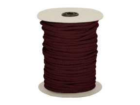 Cotton cord 7 mm burgundy (048)