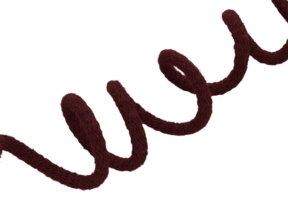 Cotton cord 7 mm burgundy (048)