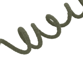 Cotton cord 7 mm olive green (305)
