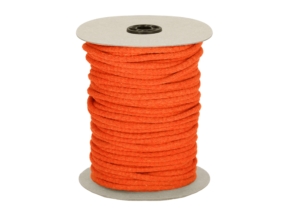 Bavlněná šňůra 7 mm oranžová (053)