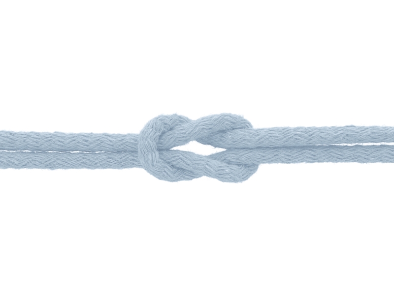 Baumwollkordel 7 mm blau (546)