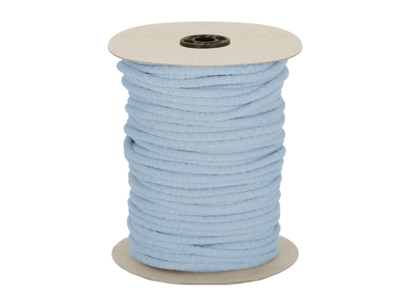 Baumwollkordel 7 mm blau (546)