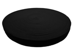 Podkladová páska z polybavlny 2 mm černá (D 580)
