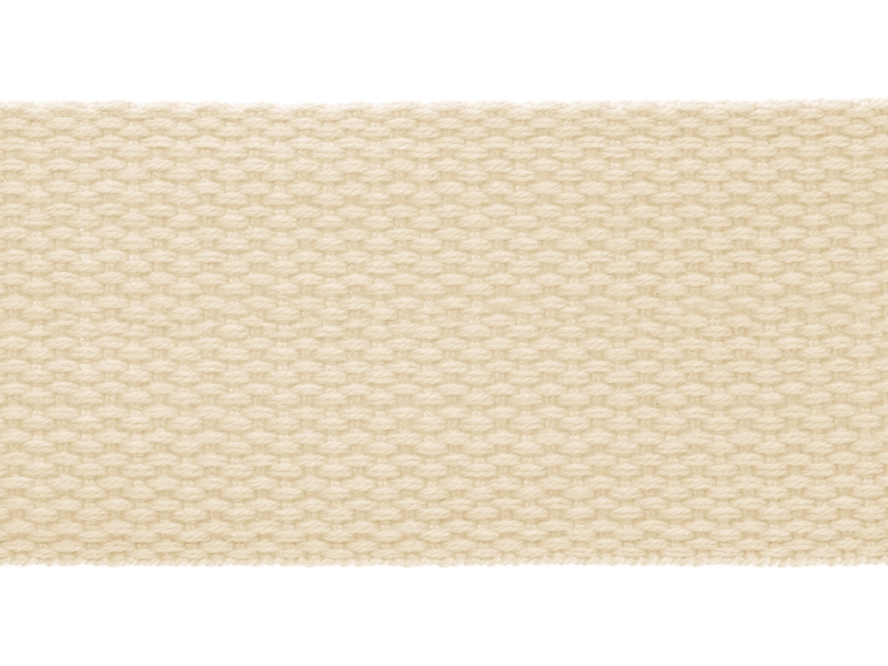 Polycotton webbing 1,4 beige 031 pp 50 yd