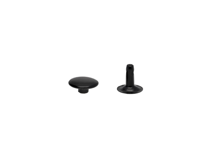 METAL     RIVET ONE-SIDED 10/3/9 MM BLACK  MATT 1000 PCS