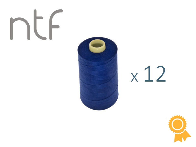 POLYESTER THREADS NTF 40/2 COBALT A794 1000 M x 12 PCS.
