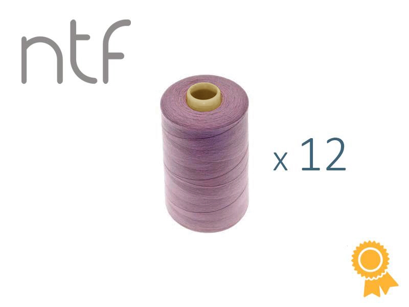 POLYESTER THREADS NTF 40/2 DARK DUSTY ROSE A635 1000 M x 12 PCS.