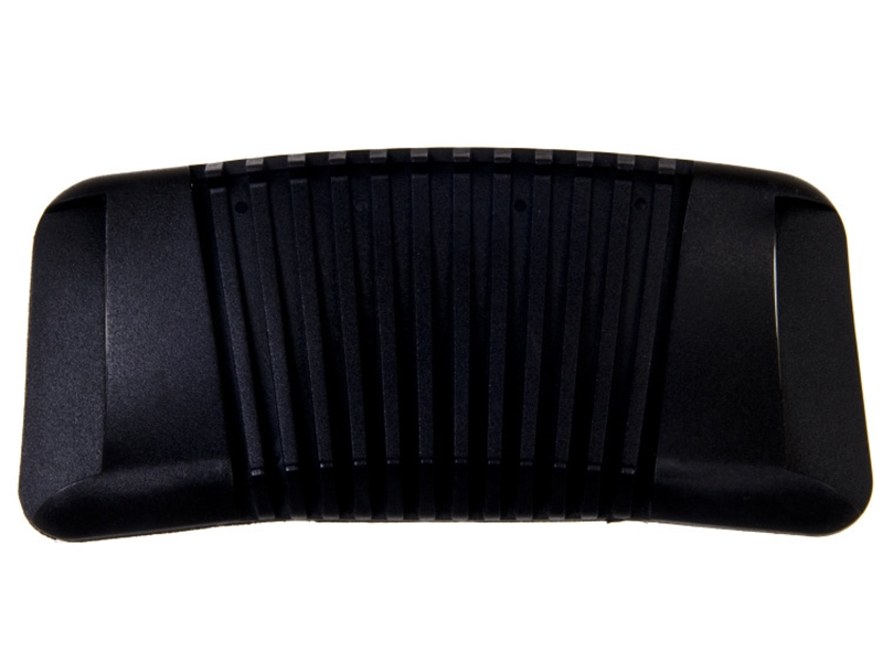 Plastic shoulder pad 50/147 mm black 120  pcs