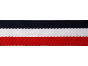 Polycotton 1,4 mm (A7) gestreiftes Trägerband