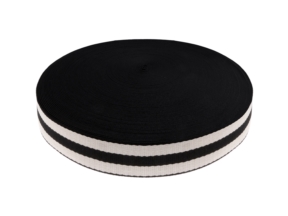 Polycotton 1,4 mm (A15) gestreiftes Trägerband