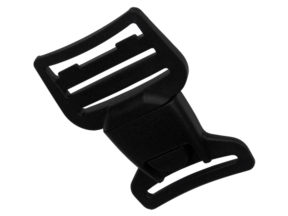 Klamra plastikowa 40x74 mm Tola 2 czarna