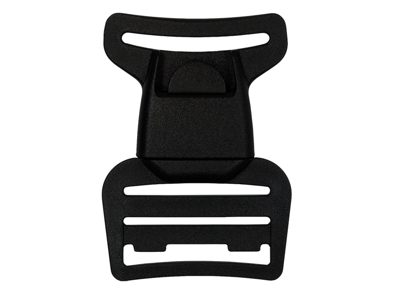 Klamra plastikowa 40x74 mm Tola 2 czarna