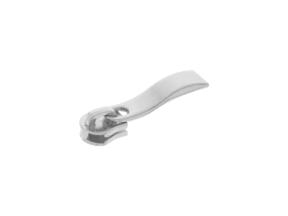 Suwak do taśmy suwakowej metalowej 5 non lock 0292-2014 nikiel połysk