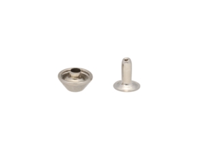 Nit kaletniczy ozdobny wulkan 10/8/9 mm nikiel