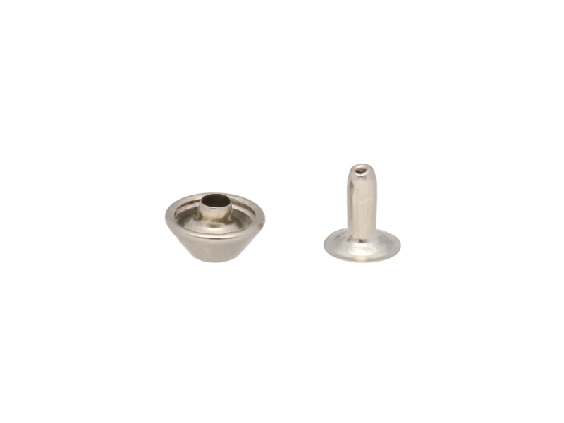 NIETE EINSEITIG VULKAN 10/8/9MM  NICKEL 200 ST.