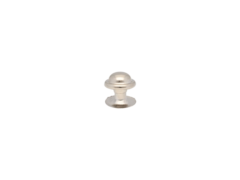 METAL RIVET ONE-SIDED HAT 12/10/10 MM NICKEL 200 PCS
