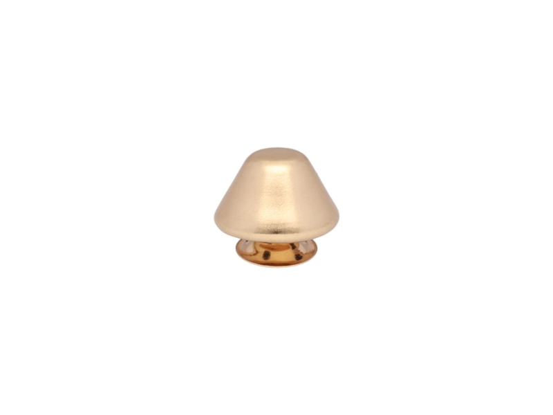 METAL RIVET ONE-SIDED VOLCANO 12/8/10 MM LIGHT GOLD 200 PCS