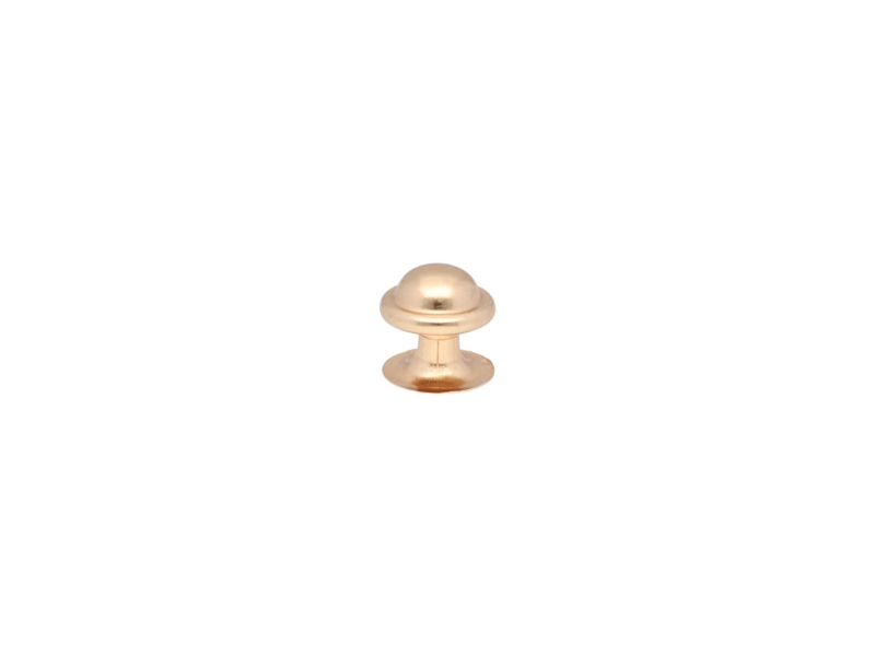 JEDNOSTRANNÝ KOVOVÝ NÝT KLOBOUK 8/8/8MM SVĚTLE ZLATÁ 200  KS