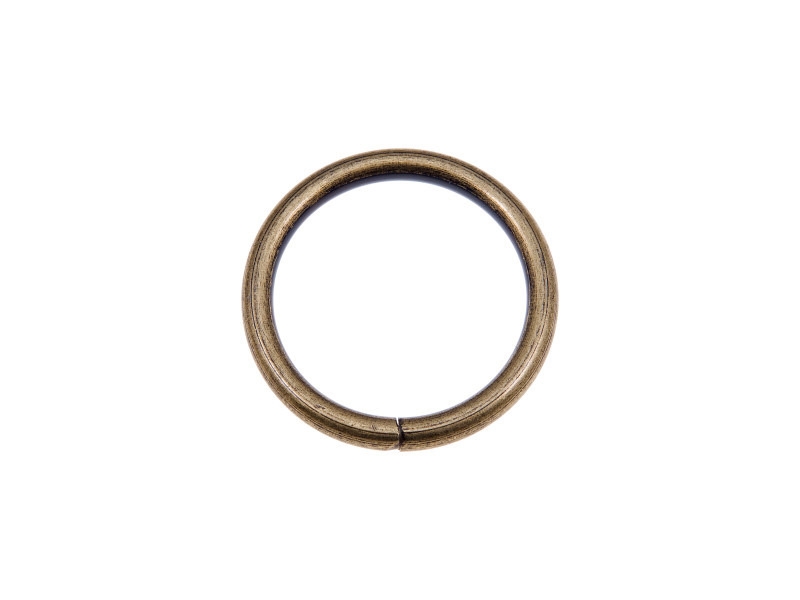 KOVOVÉ KOLEČKO 30/4 MM STARÉ ZLATO  DRÁT 300  KS