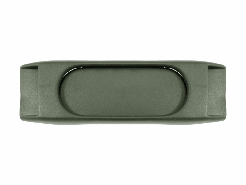 Plastic shoulder pad 30/135 mm miron olive 20 pcs