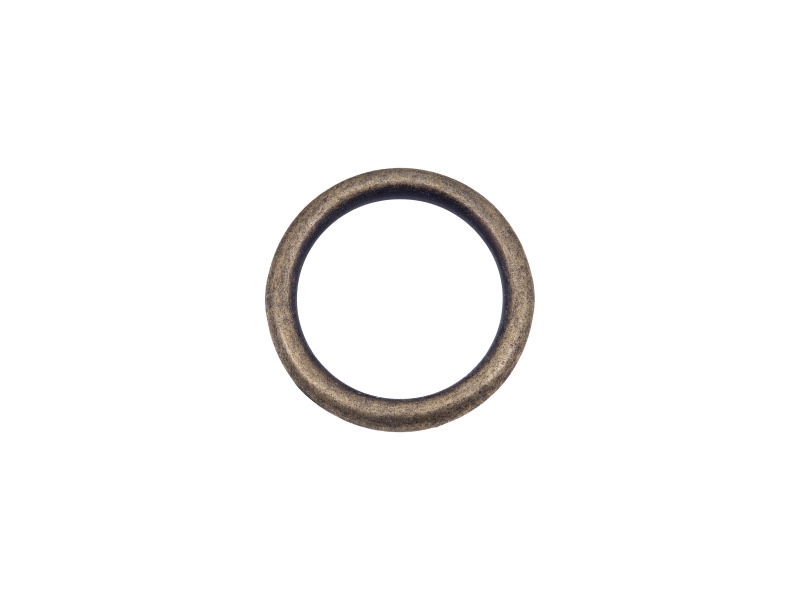 METALLRING 25/4 MM   ALTGOLD ABGUSS  200&nbspST.