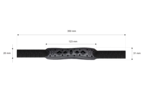 Rączka plastikowa 30/122 mm czarna