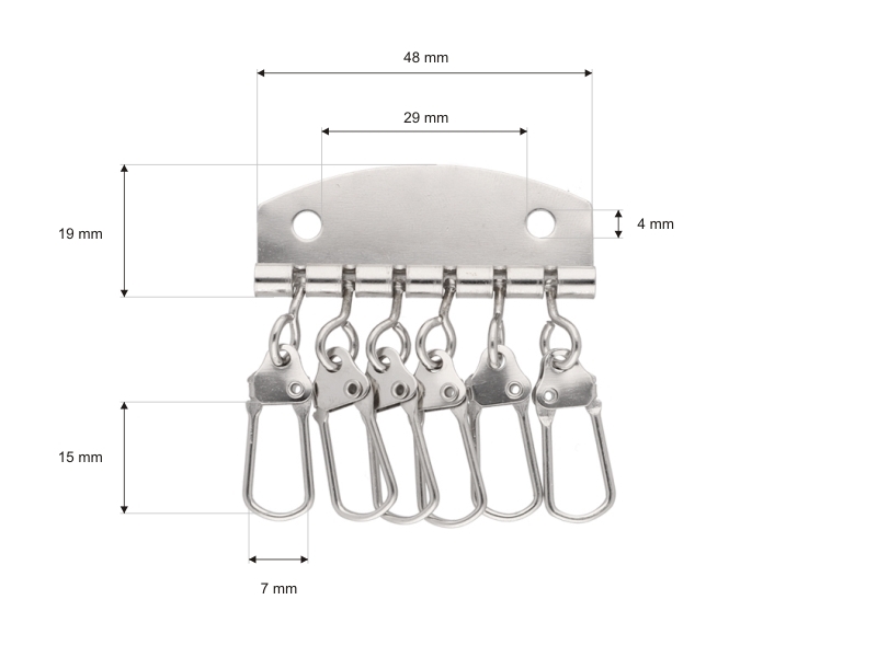 KEY HOLDER 326-3701 100  PCS