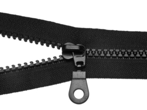 Zamek błyskawiczny kostkowy 5 nierozdzielczy 20 cm czarny 1017